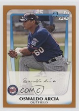 2011 Bowman Prospects Orange 122/250 Oswaldo Arcia #BP28 b4y