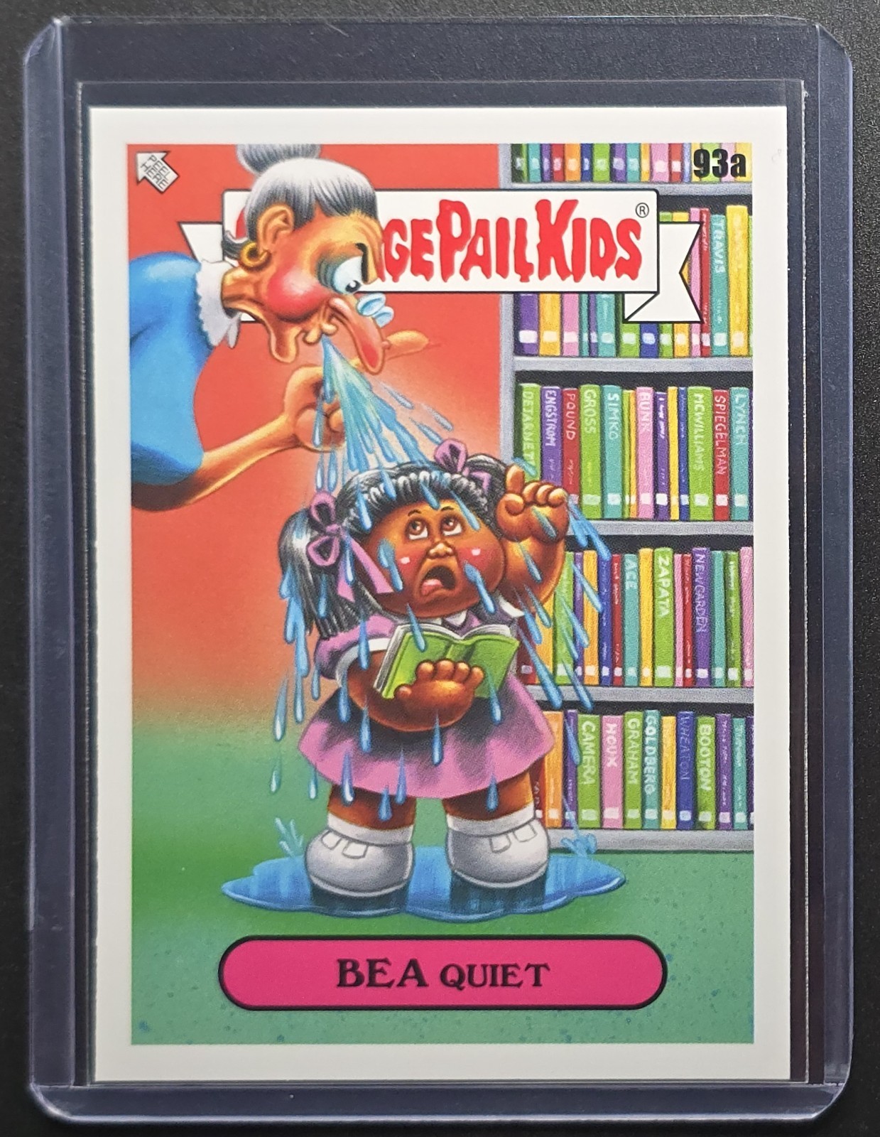 2020 Topps Garbage Pail Kids Late To School #93a Bea Quiet front
