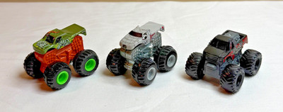 Hot Wheels Monster Jam Minis Trucks - Mega Bite, Splatter Time, Northern