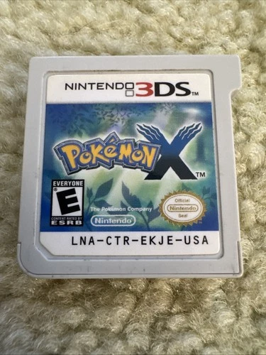 Pokemon X (Nintendo 3DS, 2013) Cartridge Only - Tested!