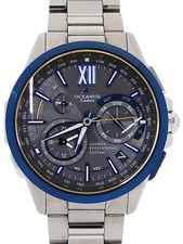 Casio Oceanus OCW-G1000-1A Men's Solar Radio Quartz Used