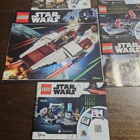 Lego Star Wars Instruction Manual  Lot 75266, 75133, 75175, 75246, 75263, 75226