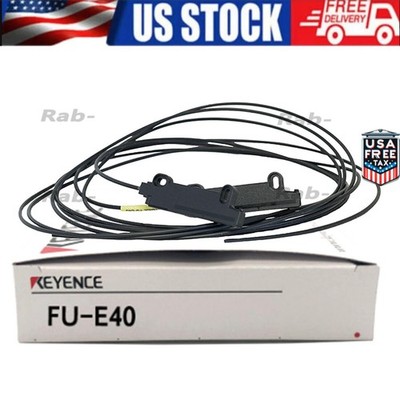 KEYENCE FU-E40 Fiber Optic Sensors FUE40 New In Box One US Free TAX