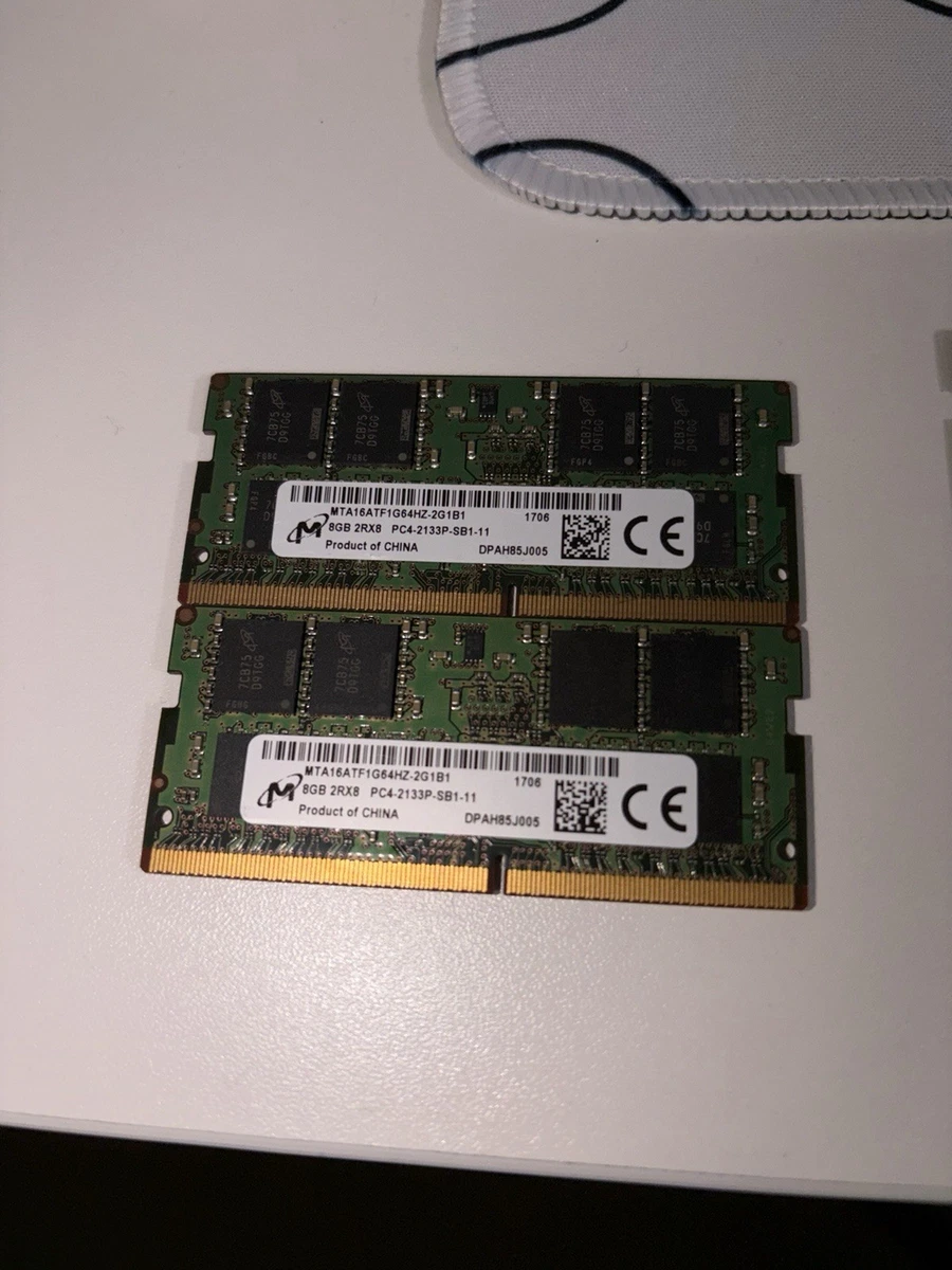 PC4-17000 (DDR4-2133) Bus Speed 16 GB Total Capacity DDR4 SDRAM