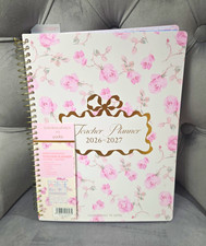 LoveShackFancy x Yoobi Teacher Planner 2026-2027 Weekly/Monthly Spiral Floral