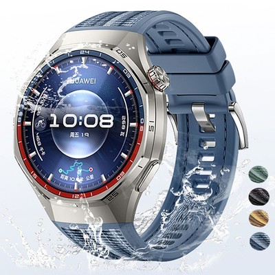 For Huawei Watch GT 6 Pro 46mm Smart Watch Silicone Band Strap Wrist Bracelet