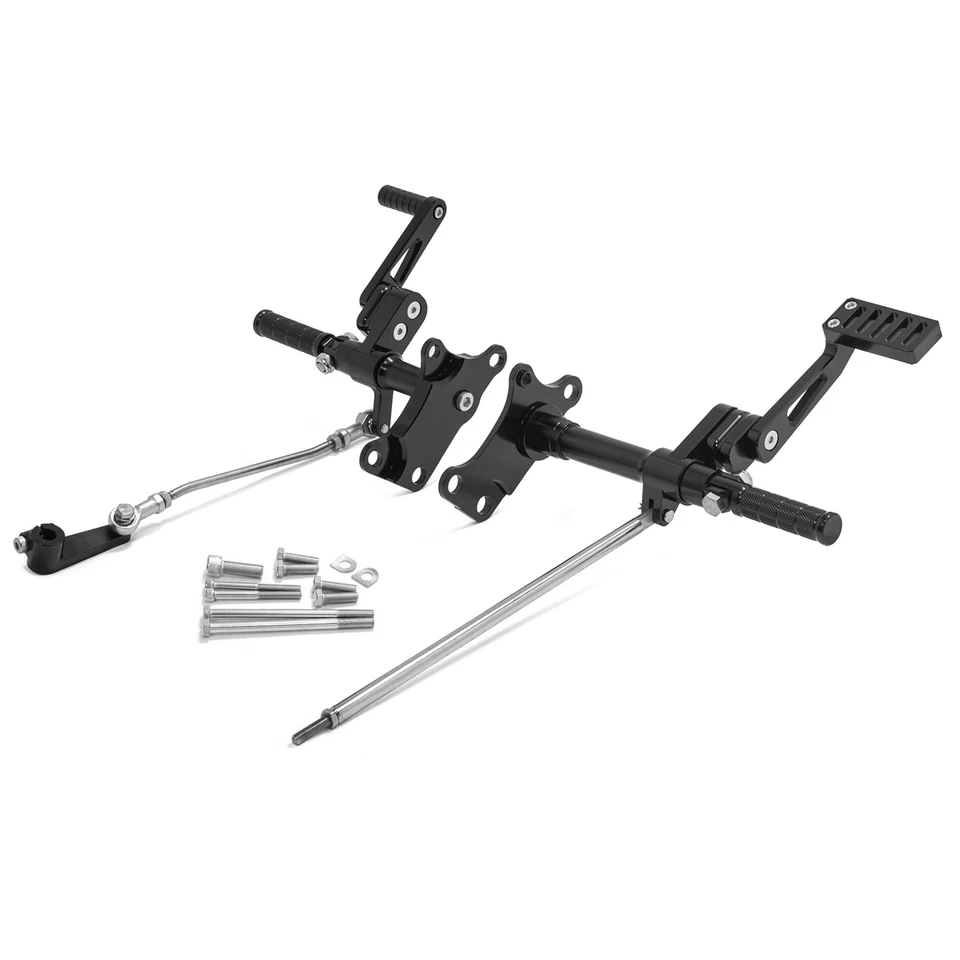 Controles delanteros estriberas para Harley Davidson Sportster 883 1200 XLH XL 91-03 Foto 4 de 4