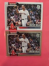 Brayan Bello 2026 Topps Series 1 Gold Border /2026 Boston Red Sox #177 + Base