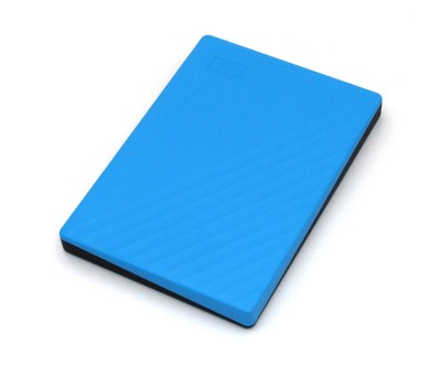 WD My Passport externe Festplatte 2 TB, 2,5'', USB 3.0 blau  WDBYVG0020BBL-WESN