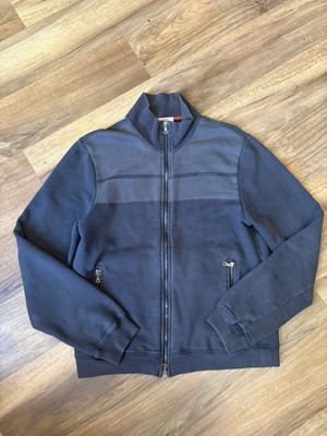 Authentic Y2k PRADA Sport Zip Up Jacket Sized Large Made In Italy Vintage