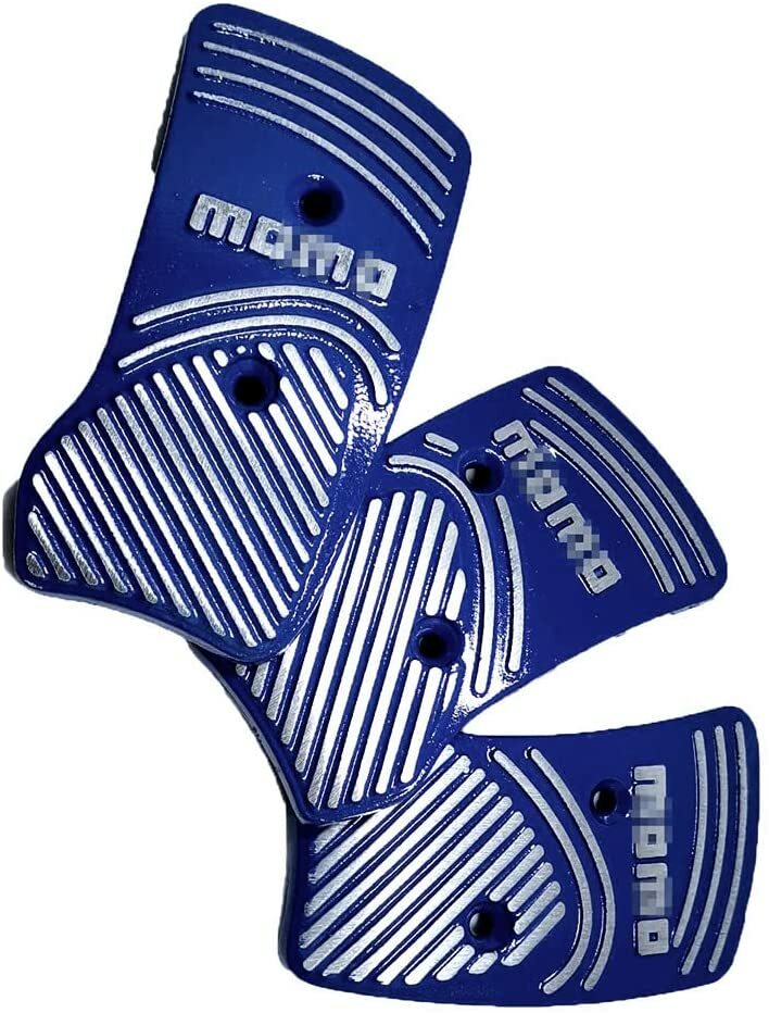 1 Set Aluminium Non Slip Sport Brake Pedal Pad Manual Brake Pedal Pad