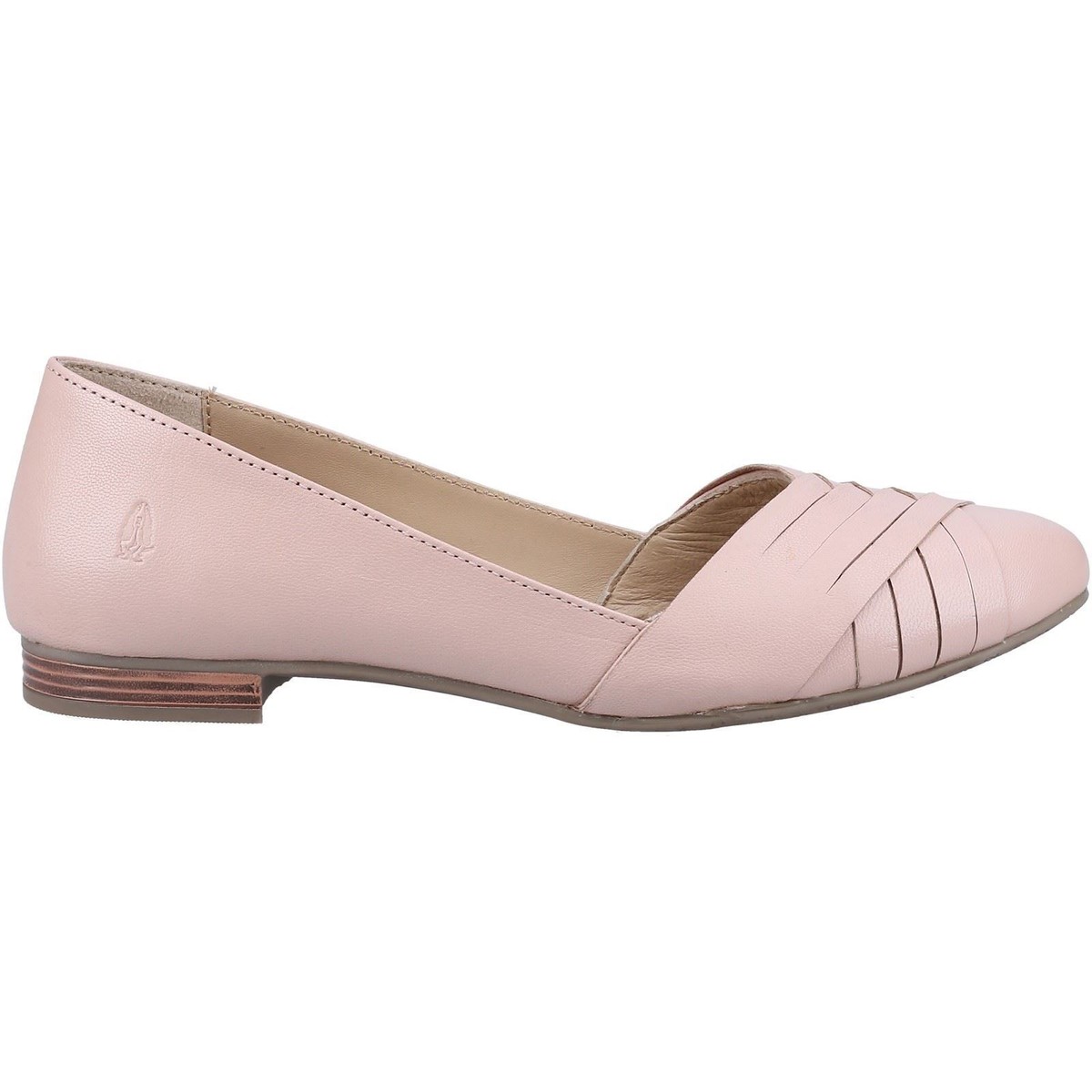 Ballerines Plateforme Hush Puppies Marley Pour Femme - Cuir Et Semelle TPR - Talon 1,5 Cm