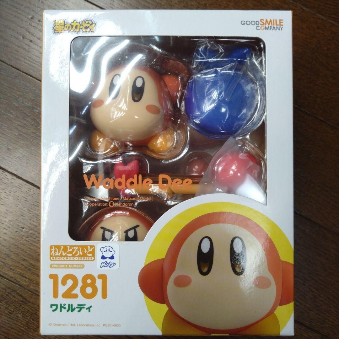 Nendoroid Kirby Meta Knight King Dedede Waddle Dee 4PCS SET Action