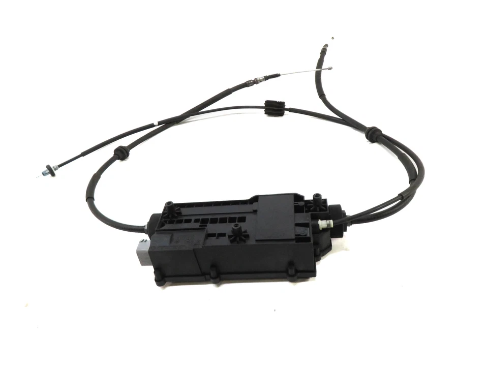 BMW X6 (E71) 2009 motor actuador de freno de estacionamiento de emergencia con cables Foto 2 de 4