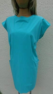 Exclusives OPERA Bade Strand Curvy Beach Tunika Kleid türkis Gr.46 NEU + Etikett