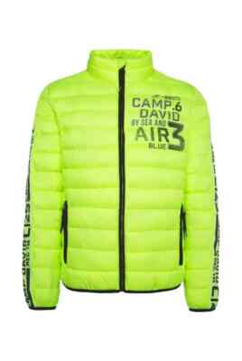CAMP DAVID Jacke Neu Steppjacke Neu neon lime Jacke Gr.M XL 2XL