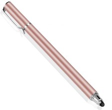For Google Pixel 6/7/Pro/6a/7a - Pink Stylus Touch Screen Pen Fiber Tip Aluminum