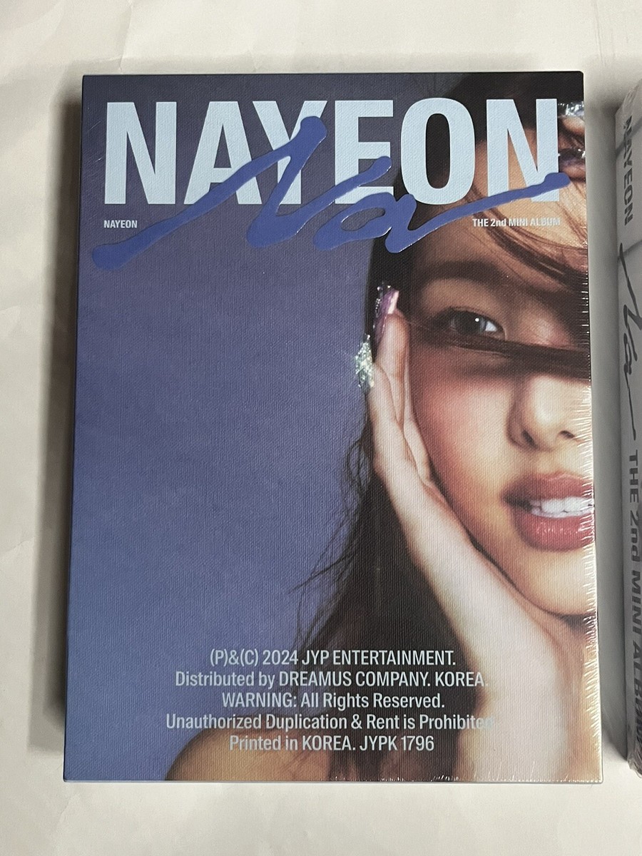 Nayeon Twice Mini Album SIGNED A / B/ C Ver Full Set Bundle