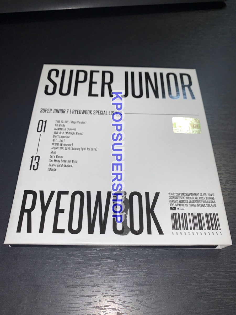 Super Junior 7th Album This is Love Special Edition Ryeowook H