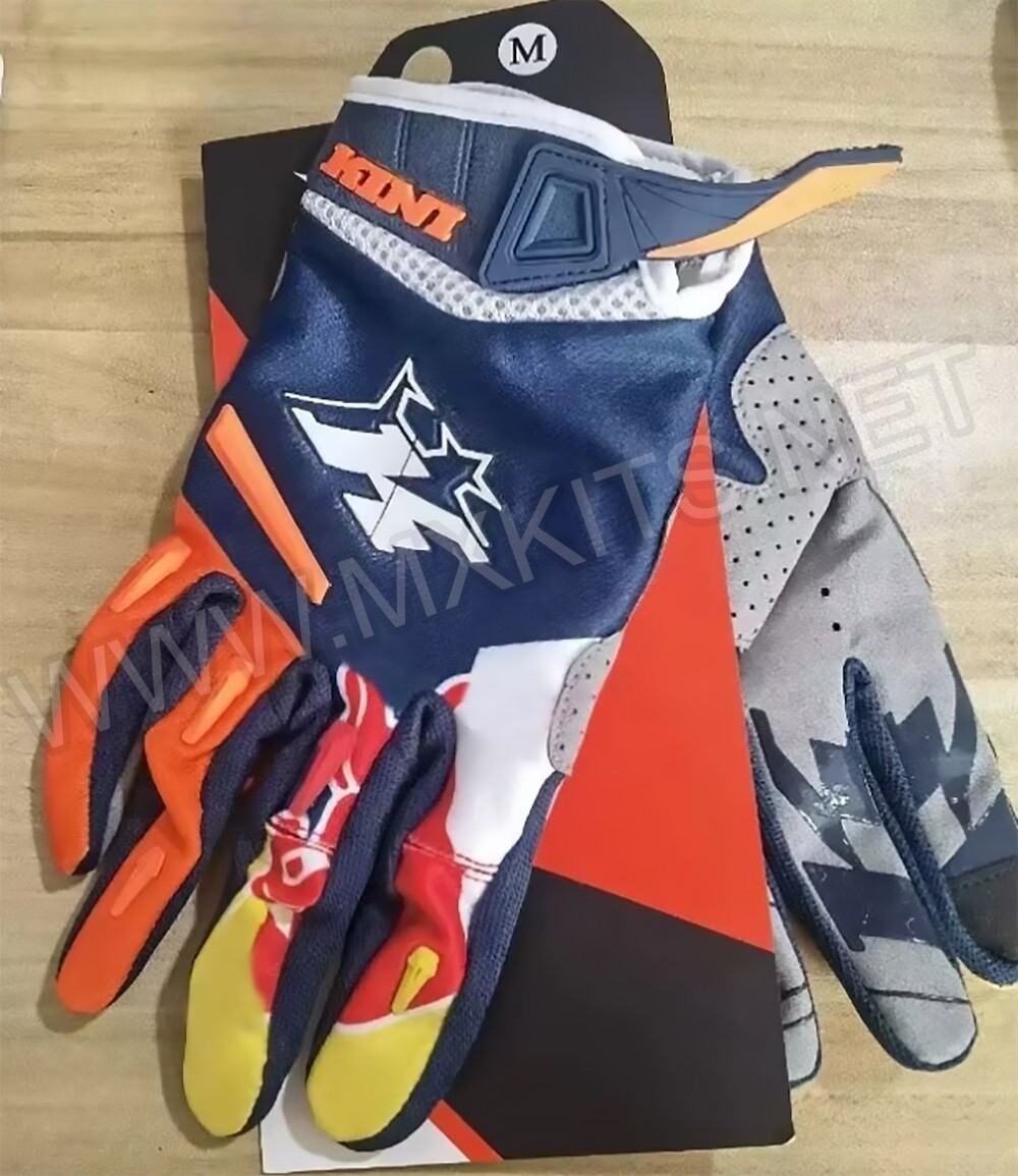 KINI RED BULL MOTOCROSS GLOVES DIRT BIKE ENDURO ATV OFFROAD ENDURO MX BMX GLOVE