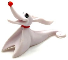 ZERO Disney Movie NIGHTMARE BEFORE CHRISTMAS Ghost Dog PVC TOY Playset 2" Figure