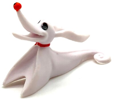 ZERO Disney Movie NIGHTMARE BEFORE CHRISTMAS Ghost Dog PVC TOY Playset 2'' Figure