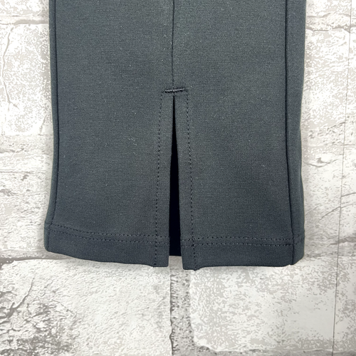 J.CREW CREWCUTS Girls' Ponte Split Hem Black Flare Pant sz 8 BV534 - Picture 3 of 5