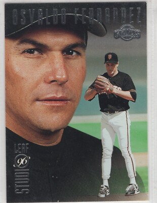 1996 Leaf Studio Baseball San Francisco Giants Team Set