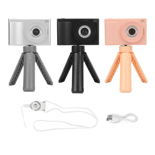 1080P Digital Camera With Tripod Dual Lens 40MP HD Selfie Video Recording - Picture 1 of 33