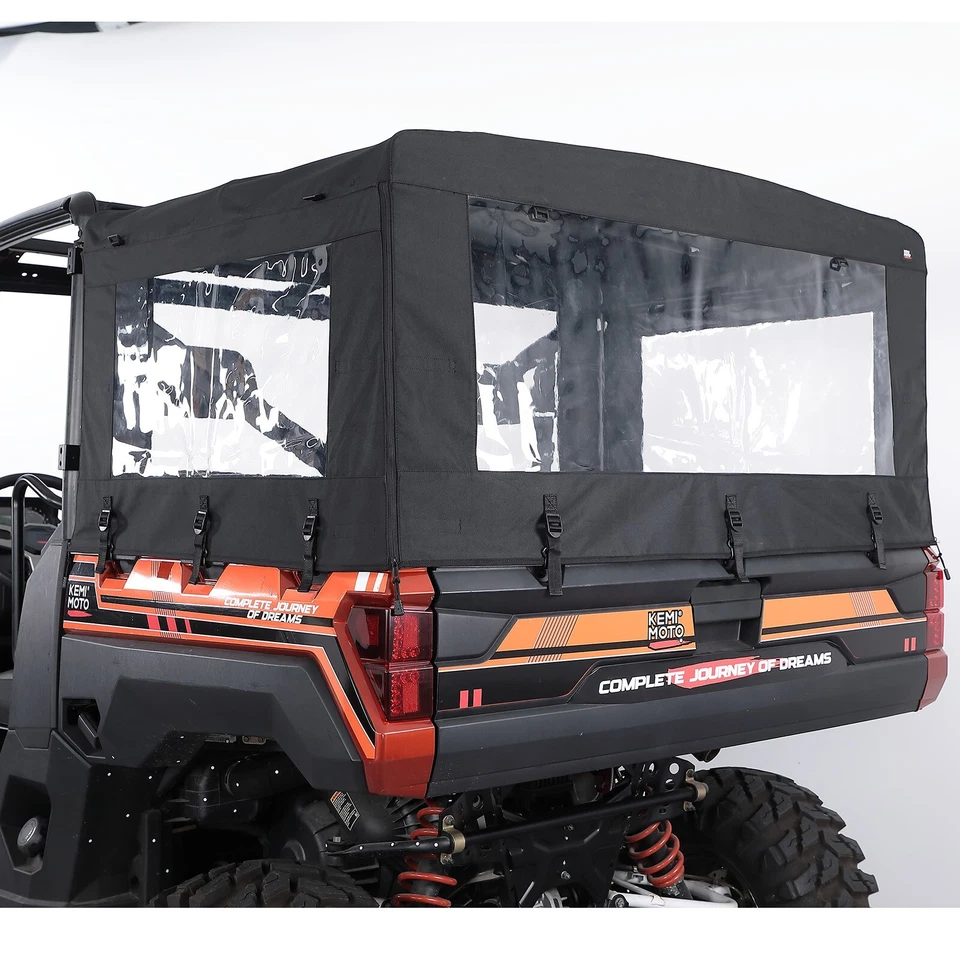 600D 露营车床罩适用于 2015 - 2025 Polaris Ranger XP 1000/570/Crew — 第 3/4 张图片