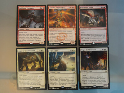 60 Karten Akroma Angel of Fury Goldnight Castigator Angel of Condemnation Aegis 