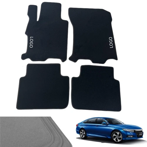 For Honda Accord 1994-2025 Car Floor Mats Original Velour Carpets Auto Pads - Picture 5 of 34