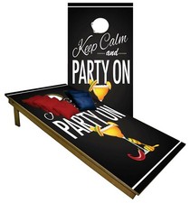 CORNHOLE BEANBAG TOSS GAME w Bags Game Boards Keep The Party On Set