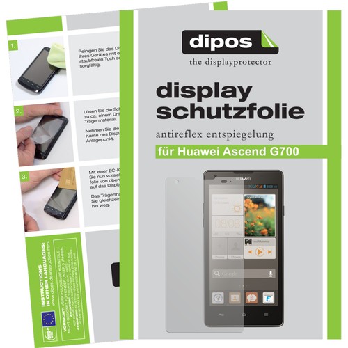 6er Pack Displayschutzfolien Für Huawei Fit - Klar, Kratzfest, Blasenfrei, Made In Germany