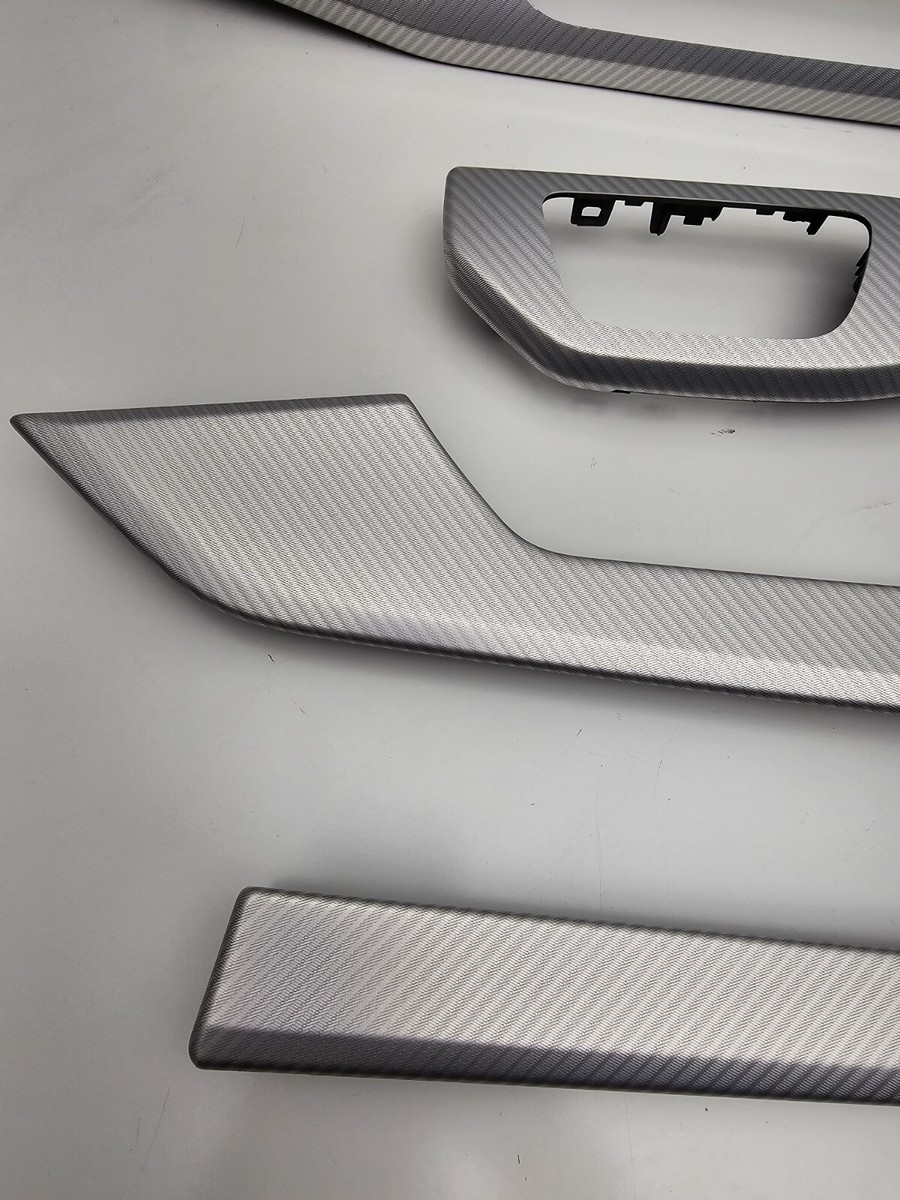 2017-2023 AUDI A4 A5 DASH DOOR CONSOLE TRIM PANEL SET ALUMINUM
