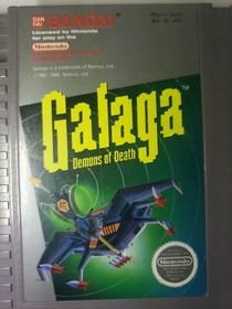 Galaga Demons of Death Nintendo NES Original Authentic Retro Classic Game!