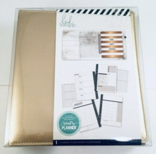 Heidi Swapp Memory Keeping Planner Binder Kit Large Gold Calendar Monthly Weekly