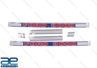 Hood Haube Aufkleber Set Kit Emblem FüR Ford New Holland 3000 Traktor GEC