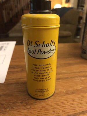 Vintage Advertising Tom Dr. Scholl s Foot Powder 1948 Schering Plough 3 Oz