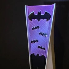 Batman Ps5 Faceplate 3D Printed