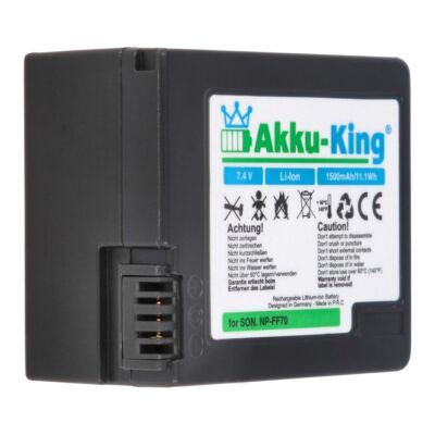 Akku für Sony NP-FF50 NP-FF51 NP-FF70 NP-FF71 CCD-TRV108 DCR-DVD100 PC109 TRV11