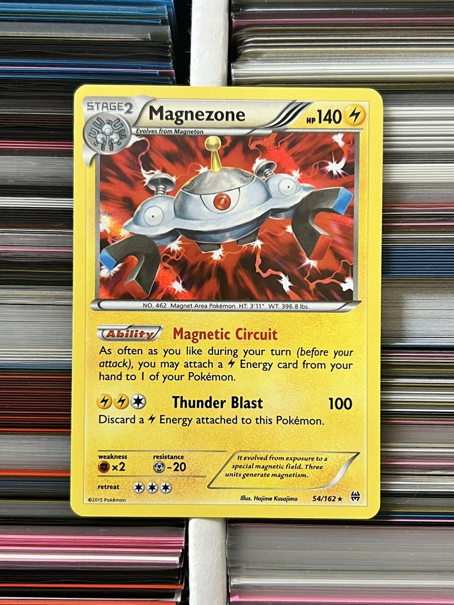 Magnezone 54/162 Holo Rare - Pokemon XY Break Through Card English