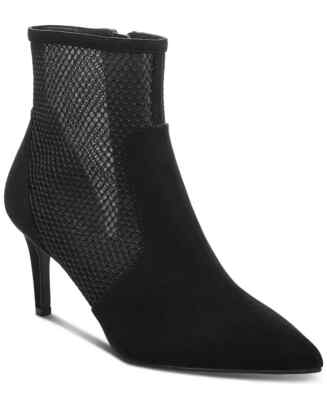 Alfani Women's Jamari Mesh Booties Black Size 11