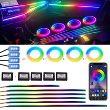22 In 1 Symphony App Car Atmosphere Interior Led Acrylic Fiber Ambient Light Rgb 22 In 1 Symphony App Car Atmosphere Interior Led Acrylic Fiber Ambient Light Rgb