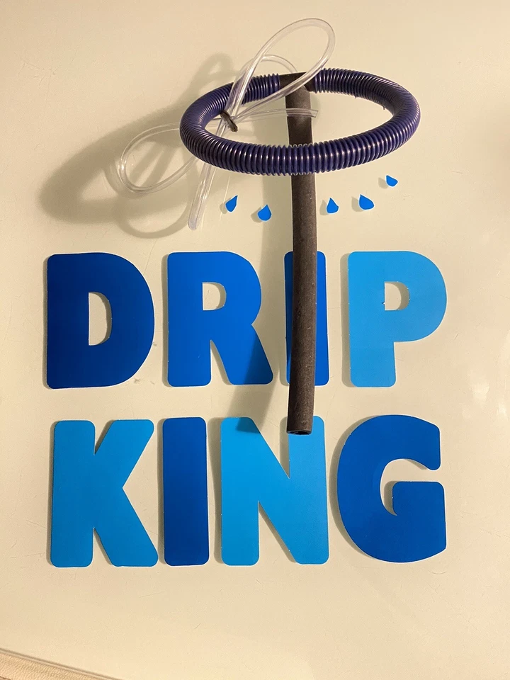 10 anillos de goteo hidropónicos DWC para redes de cubo de 8" y 6". Drip King Cantidad 10 Foto 2 de 4