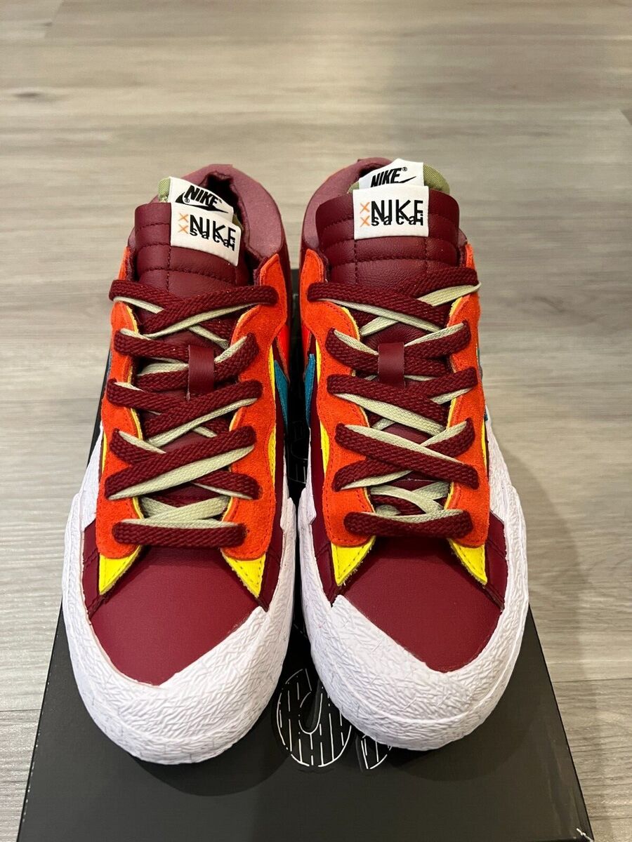 Nike x Sacai x Kaws Blazer Low Team Red Shoes Size 8 M/9.5 W Nike x Sacai x Kaws Blazer Low Team Red Shoes Size 8 M/9.5 W