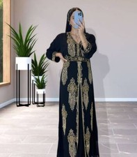 Luxury Dress Moroccan Dubai Kaftan Wedding Bridesmaid African Gown For Women