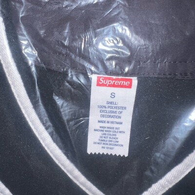 Supreme Polartec Baseball Jersey Black Size: S | eBay