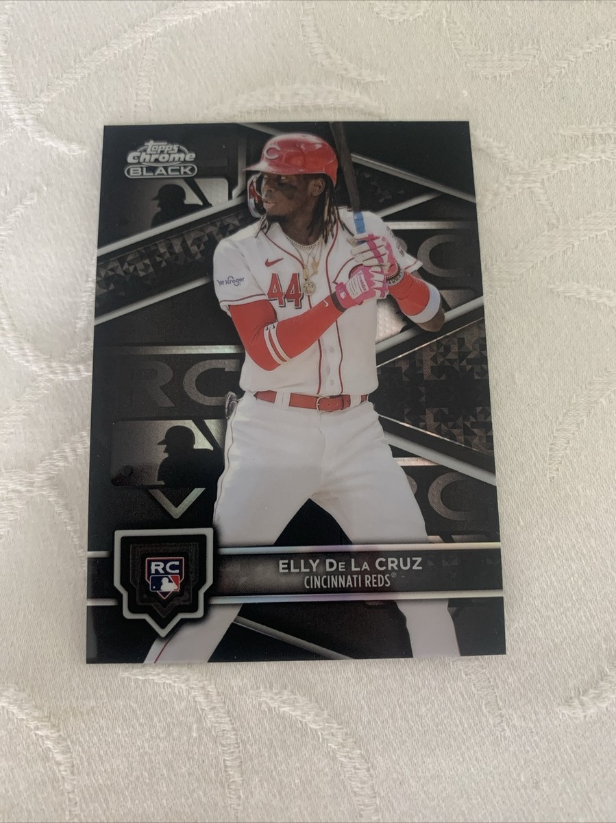 超激レア TOPPS CHROME BLACK ELLY De LA CRUZ 【公式通販】