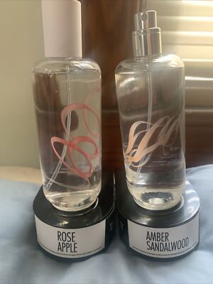 Revlon s Rose Apple And Amber Sandalwood EDP Perfume Testers-No Caps